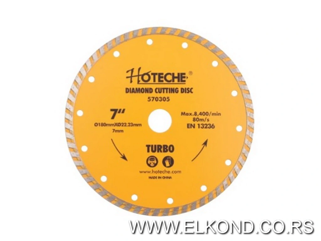 Dijamantska rezna ploča 125 turbo